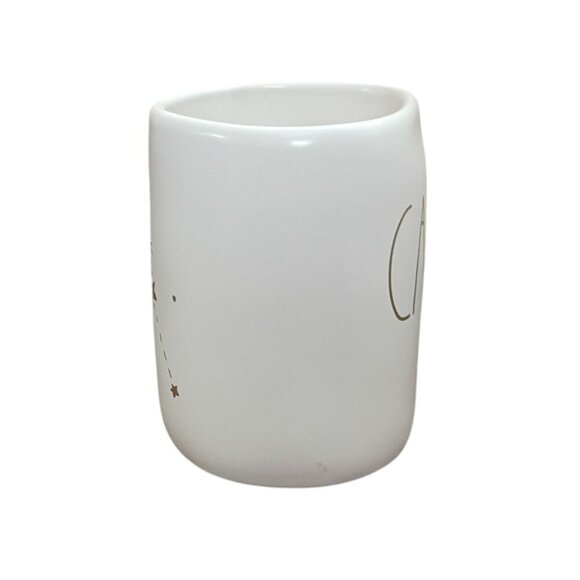 Rae Dunn Cancer Zodiac Mug Gold Lettering White Artisan Collection Coffee - Picture 3 of 7